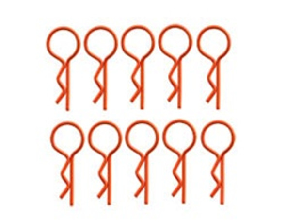 RCO4019 RC ONE MEDIUM BODY PINS, ORANGE, (10)