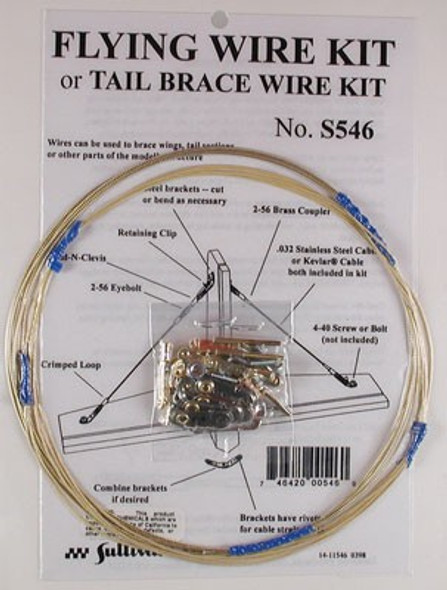 SUL546 Sullivan Flying Wires Bracing Kit