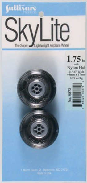 SUL872 Sullivan SkyLite Wheels 1-3/4" (2)