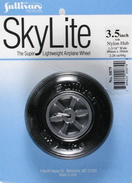 SUL879 Sullivan SkyLite Wheel 3-1/2" (1)