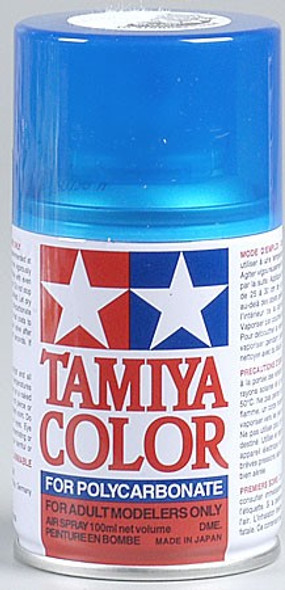 TAM86039 Tamiya PS-39 Polycarb Spray Trans Light Blue 3 oz