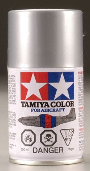 TAM86512 Tamiya AS-12 Spray Bare Metal Silver 3 oz