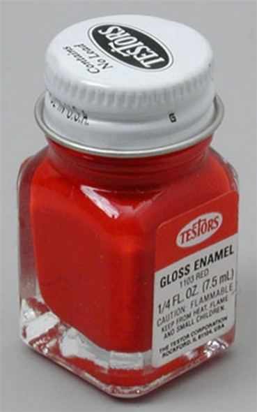 TES1103 Testors Red 1/4 oz