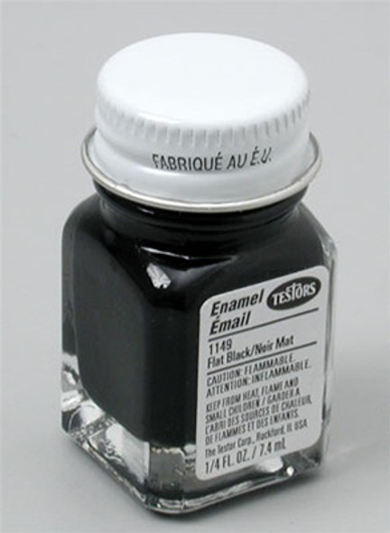 Flat White Enamel Paint--1/4 oz. bottle - TES1168 - Paints & Supplies -  Products