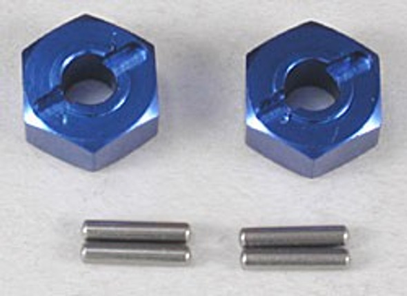 TRA1654X Traxxas Wheel Hubs Aluminum (2)