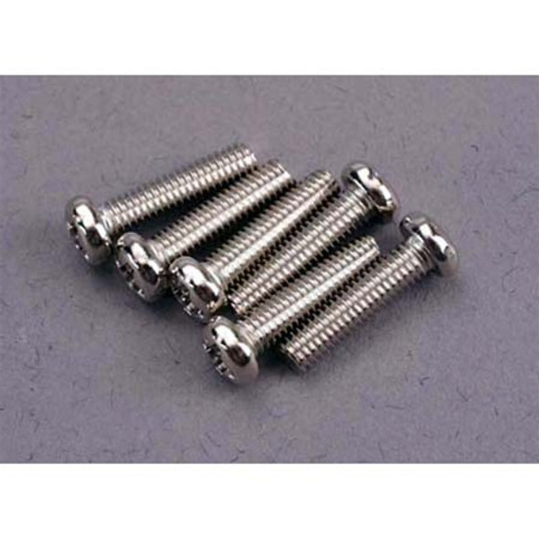 TRA2561 Traxxas Screws 3x12mm Roundhead Machine (6)