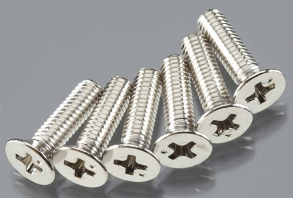 TRA3167 Traxxas Countersunk Screw 4x15mm (6)