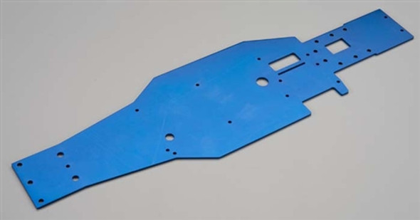 TRA4422 Traxxas Chassis Lower Blue-Anodized T6 Aluminum