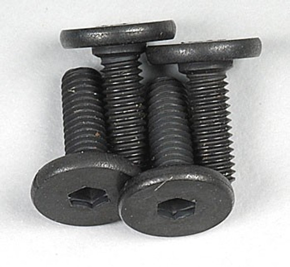 TRA4859 Traxxas Flat Head Hex Engine Mount Screws 3x10mm (4)