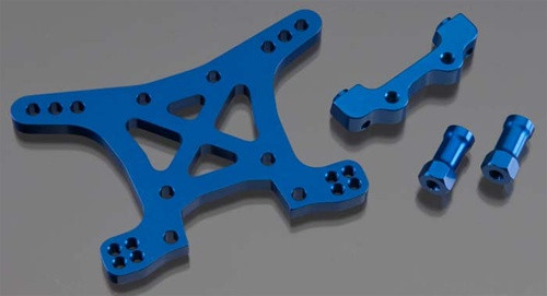 TRA6839X Traxxas Shock Tower Front Aluminum Slash 4x4 - Graves RC