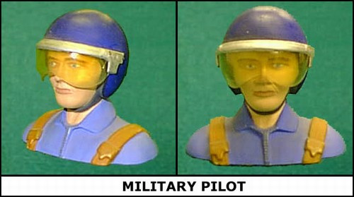 WBR171 Williams Brothers 1/8 Pilot Bust Kit Military
