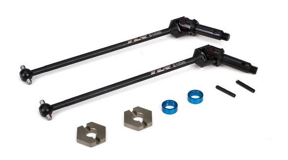 TLR232019  LOSI Front Driveshaft Assembly (2): 22-4