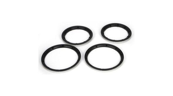 LOSB7028 Losi Beadlock Set, Inner & Outer (2): 5IVE-T