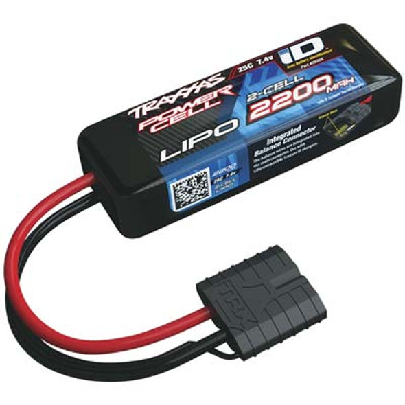 TRA2820X Traxxas LiPo 2S 7.4V 2200mAh w/iD Connector