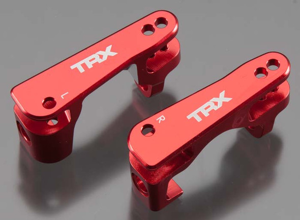 TRA6832R Traxxas Caster Blocks Aluminum Left/Right Red-Anodized