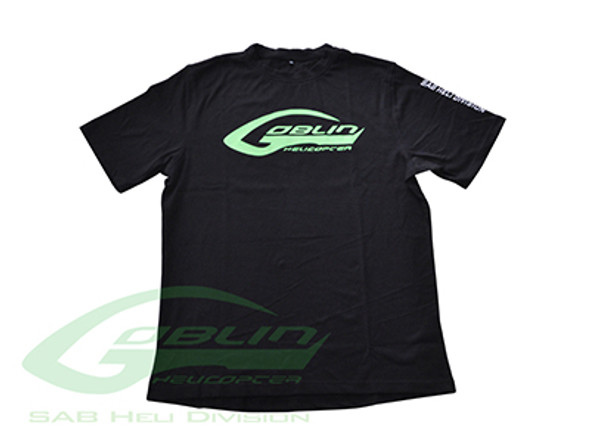 SABHM025-C Goblin SAB HELI DIVISION New Black T-Shirt