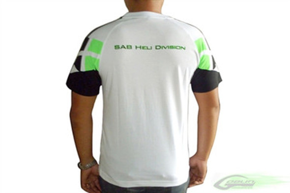 SABHM011-C SAB HELI DIVISION Goblin White T-Shirt