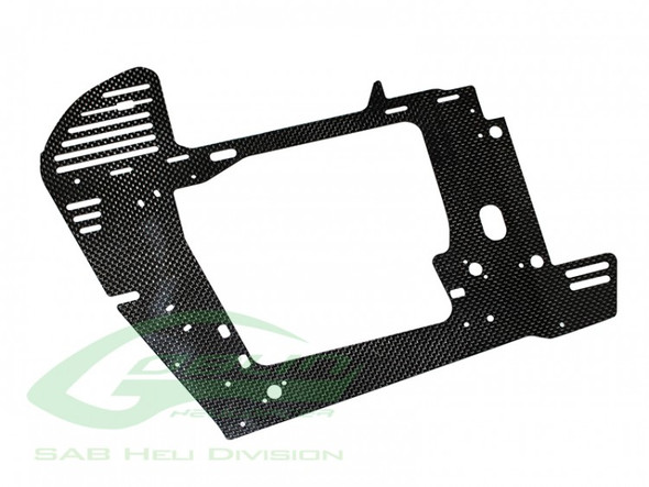 SABH0688-S SAB Carbon Fiber Main Frame - Goblin Black Nitro