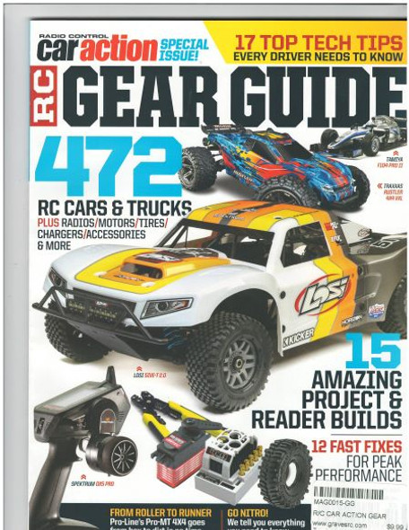 MAG0015-GG RC Car Action Gear Guide Annual Magazine