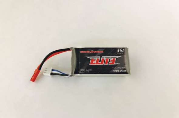 TP870-2SE55 Thunder Power 870mAh 2-Cell/2S 7.4V Elite 55C LiPo Battery