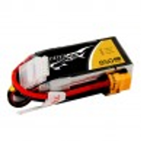 TAT45C8504S Tattu 850mAh 14.8V 45C 4S1P Lipo Battery Pack with XT60 plug