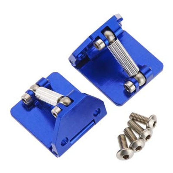 HRADCB311AR06 Hot Racing Aluminum Adjustable Trim Tabs (2) Blue M41