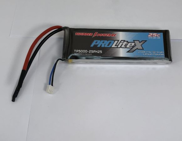 TP5000-2SPX25 Thunder Power 5000MAH 2C 7.4V 25C PROLX