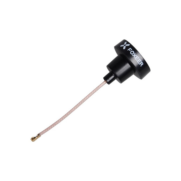 FOXEERPROUFLBLK FOXEER Pagoda PRO 5.8G RHCP FPV Antenna - UFL Connector BLACK