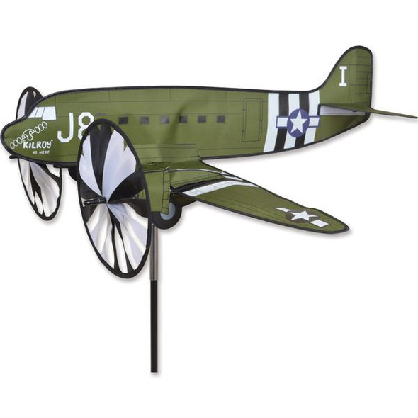 PMR26322 PREMIER KITES Airplane Spinner - C47 Gooneybird