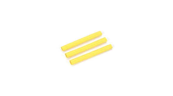 DUB439 DUBRO Heat Shrinkwrap, 1/4", Yellow