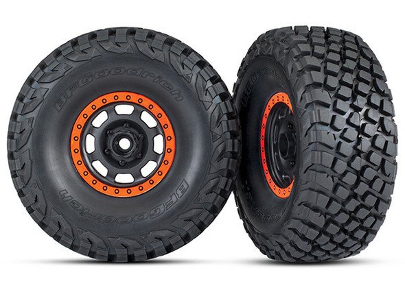 TRA8472 Traxxas Assembled BFGoodrich Tires/Desert Racer Wheels