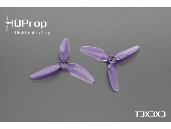 HQP3X3X3LTPUR HQ DURABLE PROP 3 x3 x 3 Propeller- LIGHT PURPLE