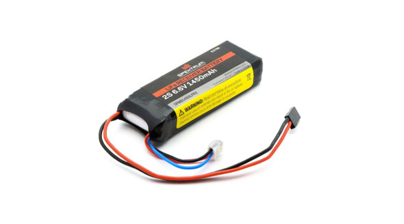 SPMB1450LFRX Spektrum 6.6V 1450mAh 2S LiFe Receiver Battery