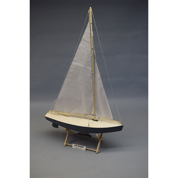 DUM1102 DUMAS Ace Sloop,17" Sail Boat