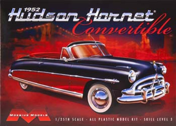 MOE1204 Moebius 1/25 '52 Hudson Hornet Convertible