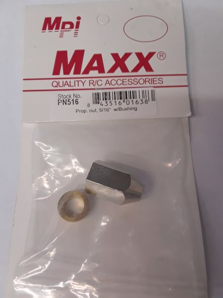 MAXPN516 MAXX PRODUCTS PROP NUT 5/16-24 5/16 BUSHING