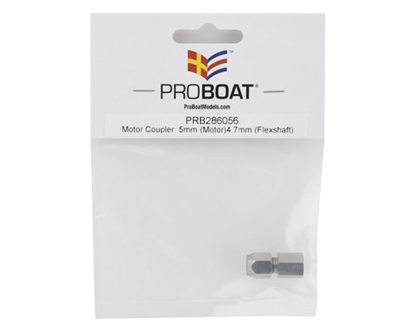 PRB286056 PROBOAT Motor Coupler 5mm (Motor)/4.7mm (Flexshaft)