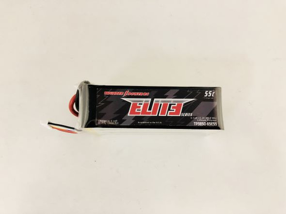 TP3850-6SE55 THUNDER POWER RC 3850MAH 6S 22.2V 55C ELITE