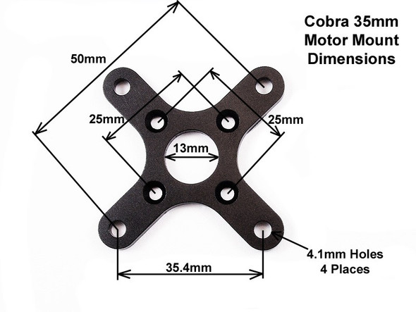 INDC-MMS-35 Cobra C-35mm Motor Cross Mount