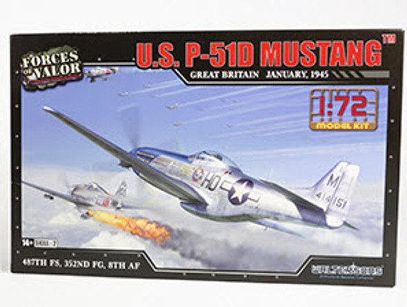IMX873010A IMEX Forces of Valor 1:72 SCALE U.S. P-51D Mustang Plastic Kit