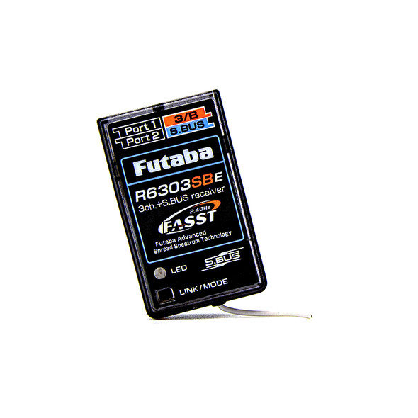 FUTR12FGA2.4 FUTABA 12FGA FASST 2.4 GHZ TX, R6014HS RX AIR MOD 2