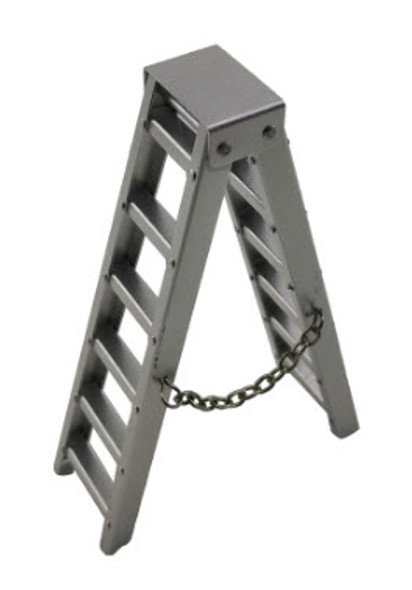 DTSM01015B HOBBY DETAILS Aluminum Ladder - Silver -100mm