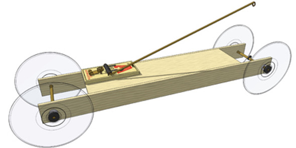 KMTV100DF DR. FIZZIX The Basic Kit Mousetrap Car