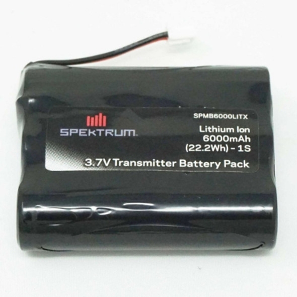 SPMB6000LITX Spektrum 3.7V 1S3P 6000mAh TX Battery: iX12