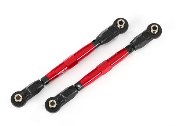 TRA8948R Traxxas Toe Links Front Tube - Red 7075-T6 Anodized Aluminum