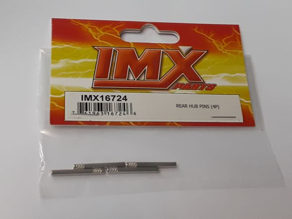 IMX16914 IMEX Shogun/Ninja Metal Rear Wheel Shafts/Pins/Lock Nut