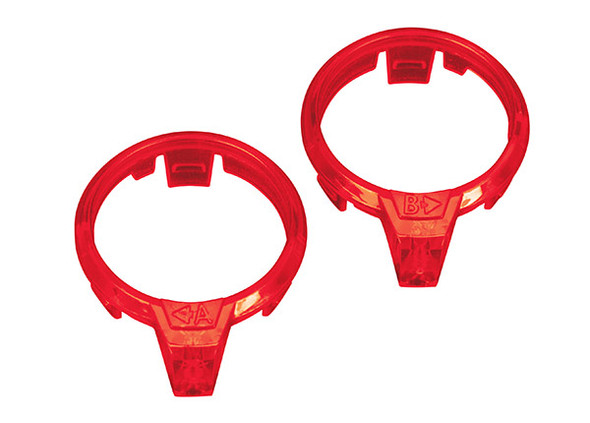 TRA7961 TRAXXAS LED lens, motor, red (left & right)