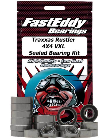 TFE5834 FAST EDDY BEARINGS Traxxas Rustler 4X4 VXL Sealed Bearing Kit