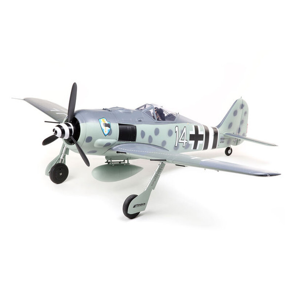 EFL01350 E-Flite Focke-Wulf Fw 190A 1.5m Smart BNF Basic with AS3X and SAFE Select