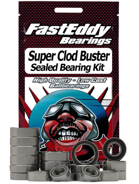 TFE1870 FAST EDDY BEARINGS Tamiya Super Clod Buster (58065) Sealed Bearing Kit
